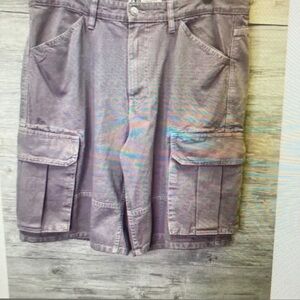 Men's Gray Cargo Shorts